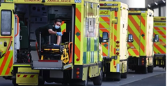 Patients dying as ambulances face crippling delays in England